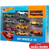 Bộ 10 Siêu Xe Hot Wheels Nhiều Màu 54886 (Mẫu Màu Bên Trong Giao Ngẫu Nhiên)