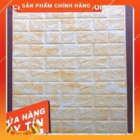 Bộ 10 Tấm Xốp Dán Tường Giả Đá Vàng 3D Đẹp Sang Trọng