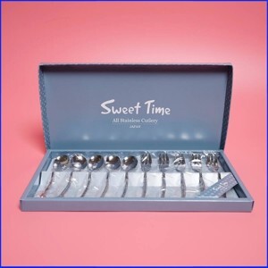 Bộ 10 thìa dĩa Inox Sweet Time