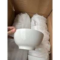 Bộ 10 tô gốm sứ BÁT TRÀNG trắng 7inch đường kính 17,5cm tô phở, hủ tiếu, tô mì