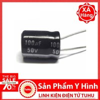 Bộ 10 Tụ Hóa 50v 100uF [bonus]