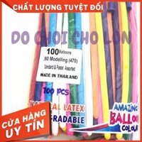 Bộ 100 bong bóng dài tạo hình nghệ thuật Thái Lan - Hàng nhập khẩu