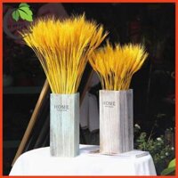 Bó 100 bông lúa mạch-hoa khô trang trí nhà cửa, cửa hàng, văn phòng, làm đồ handmade