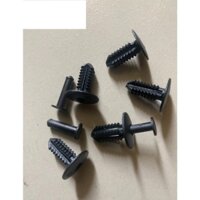 Bộ 100 Chốt nút nhựa, vít nở 7.6mm phù hợp cho gắn cản, chắn bùn, lòng vè, Capo trên xe ô tô - Hàng chất lượng