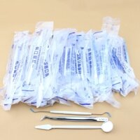 Bộ 100 Gương Nha Khoa Hai Đầu Sử Dụng Một Lần