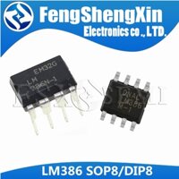 Bộ 100 Linh Kiện Điện Tử LM386 DIP SOP LM386N-1 LM386M-1 SOP8 LM386M-82 LM386N DIP8 LM386-1