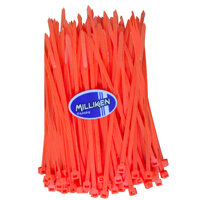 Bộ 100 Sợi Dây Rút Nhựa dài 10cm 3 x 100mm - Cam Milliken Tampe NL-3060