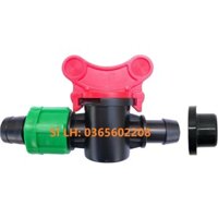 Bộ 100 van khóa ống nhỏ giọt phi 16mm + ron (Van khởi thủy ống cứng)