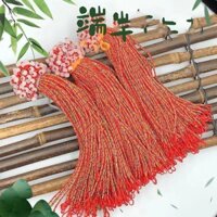 Bó 100 vòng sợi chỉ ngũ sắc may mắn _  Vòng chỉ đỏ may mắn
