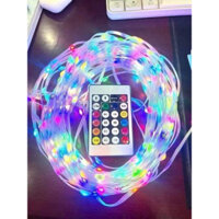 Bộ 10M DÂY ĐÈN RGB 5V CHÂN USB TRANG TRÍ, NHÁY THEO NHẠC, CHỐNG NƯỚC, CHỈNH APP ĐIỆN THOẠI