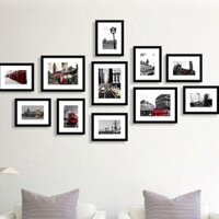 Bộ 11 khung ảnh treo tường 3(15x21)+ 8(10x15) KÈM MIỄN PHÍ IN ẢNH