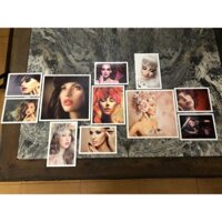 BỘ 11 TRANH FOMEX DÁN (Nail, Mi, Makeup), combo tranh make up decor spa