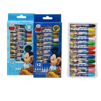 Bộ 12 Bút “Sáp” Màu Cho Bé 20X9Cm