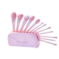 Bộ 12 cây cọ trang điểm cá nhân Celin lông thú mềm kèm túi đựng JINJI