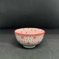 Bộ 12 chén sứ hoa văn, bát cơm bằng sứ