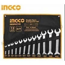 Bộ 12 cờ lê hai miệng Ingco HKSPA2142