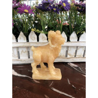 Bộ 12 con giáp đá ngọc hoàng long trang trí bàn làm việc - Cao 10cm - Tuổi Mùi