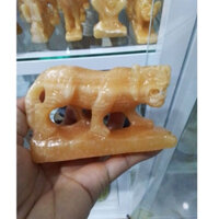 Bộ 12 Con Giáp Phong Thủy, Đá Ngọc hoàng long, kích thước 10cm, hàng đẹp