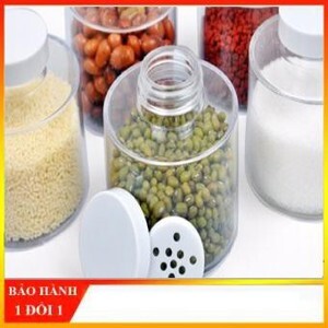 Bộ 12 hủ đựng gia vị trong suốt Spice