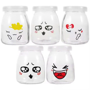 Bộ 12 hũ làm sữa chua bằng thủy tinh