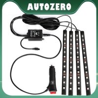 Bộ 12 Led gắn gầm ghế ô tô nháy theo điệu nhạc,có remote điều khiển từ xa - ZERO