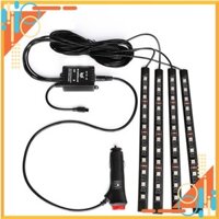 Bộ 12 Led gắn gầm ghế ô tô nháy theo điệu nhạc,có remote điều khiển từ xa - GP