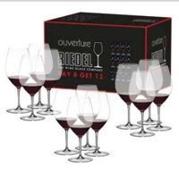 Bộ 12 ly 350ml Riedel Ouverture Pay 8 – 7408/00 chuyên dành cho vang đỏ nhập khẩu nguyên hộp từ Châu Âu