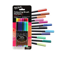 Bộ 12 Màu Dạ Bút Lông Bút Marker Mont Marte MPN0104