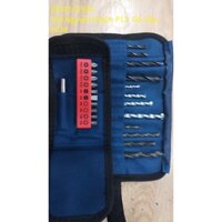 Bộ 12 mũi khoan tường, gỗ, sắt + 10 mũi vặn vít