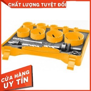 Bộ 12 mũi khoét kim loại Ingco AKH0131