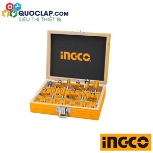 Bộ 12 mũi phay gỗ Ingco AKRT12141