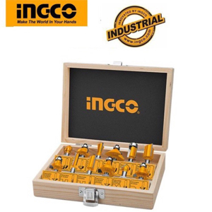 Bộ 12 mũi phay gỗ Ingco AKRT12121