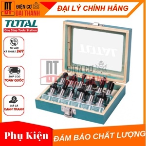 Bộ 12 mũi phay gỗ Total TACSR0102121