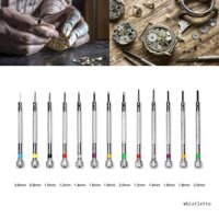Bộ 13 Đồng Hồ Tua Vít Bộ Micro- Precision Trang Sức Tua Vít 0 6-2 0mm