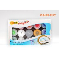 BỘ 15 HỘP MÀU NƯỚC COLOKIT WACO-C09