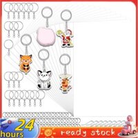 Bộ 151 Tấm Thu Nhỏ, Bộ Móc Khóa ShrinkyDink Bộ Tấm Nhựa Tấm Phim Bộ Thích Hợp Cho DIY / Nhẫn / Thủ Công