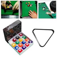 Bộ 16 Bi-a Mini Bóng Bàn Bộ Đồ Chơi Trẻ Em Quà Tặng Trẻ Em Bida