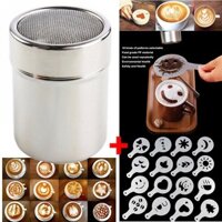 Bộ 16 Hộp Đựng Cà Phê & Bình Bột - Dụng Cụ Barista Cho Latte & Cappuccino