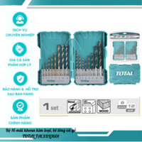 Bộ 16 mũi khoan bê tông/gỗ/sắt thép TOTAL TACSDL11601 TACSDL11606