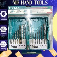 Bộ 16 mũi khoan kim loại, bê tông và gỗ Total TACSDL11601