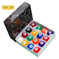 Bộ 16 Quả Bóng Bida Mini 25mm Bằng Nhựa Resin Chuyên Nghiệp Toàn Diện