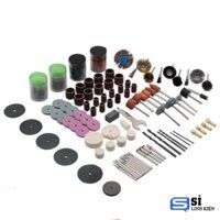 Bộ 161 linh phụ kiện máy khoan, mài, khắc đa năng, đánh bóng