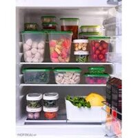 BỘ 17 HỘP ĐỰNG THỰC PHẨM THƯƠNG HIỆU IKEA PRUTA CAO CẤP. ( BÁN BUÔN GIÁ RẺ )