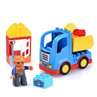 Bộ 18 món đồ chơi khối lắp ráp Gorock vui nhộn an toàn dành cho bé