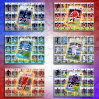 Bộ 18 thẻ cầu thủ bóng đá REAL MADRID BARCELONA MANCHESTER CITY ARSENAL BAYERN MUNICH PARIS SAINT-GERMAIN 2023