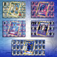 Bộ 18 thẻ cầu thủ bóng đá SKY Argentina Real Madrid Manchester City Chelsea Italia | Lionel Messi M10 Kun Aguero Haaland