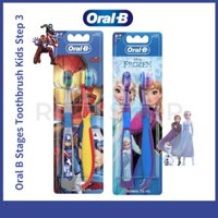 Bộ 2 Bàn Chải Đánh Răng Oral-B (3 Bàn Chải) / Avengers / Frozen / Frozen Cho Bé