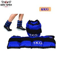 Bộ 2 Băng Tạ Cát 1kg Mỗi Bên 0.5kg Đeo Chân Tay Hỗ Trợ Tập Luyện Thể Thao,Chạy Bộ Cao Cấp Đại Nam Sport