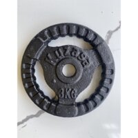 bộ 2 bánh tạ gang 3kg (2 chiếc)