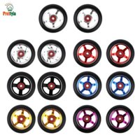 Bộ 2 bánh xe đá 100mm / 3,9 "với